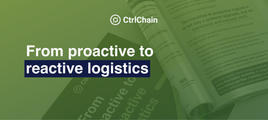 From reactive to proactive logistics