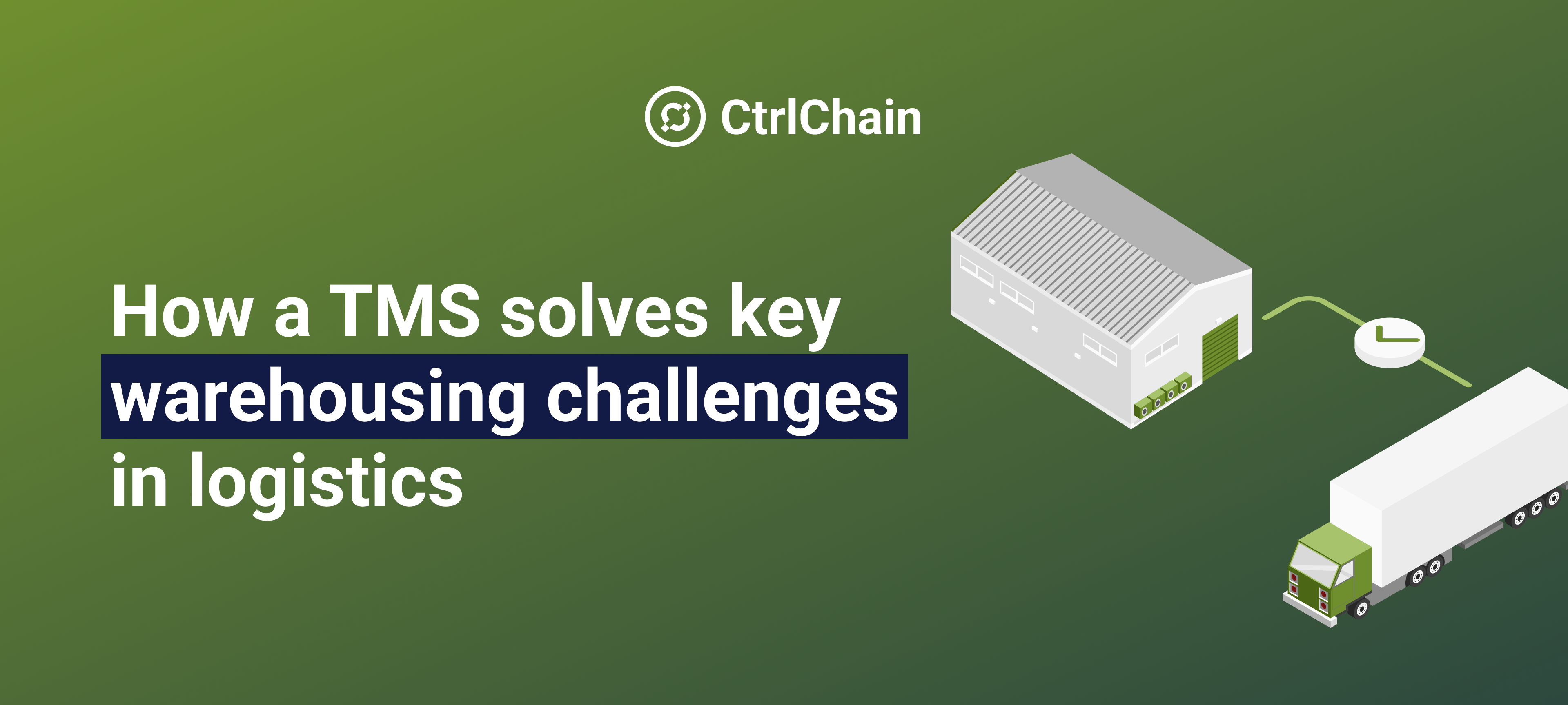 How a TMS solves key warehousing challenges in logistics