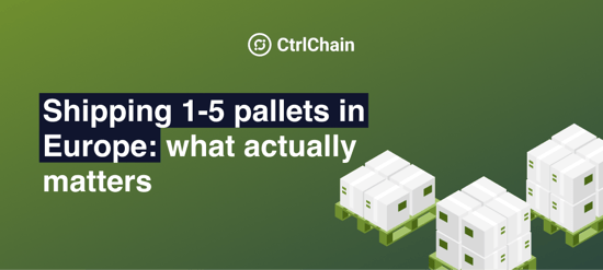 Shipping 1–5 Pallets in Europe | Netherlands & Belgium Guide