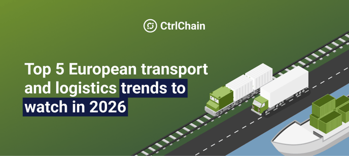 Top 5 European transport and logistics trends to watch in 2026